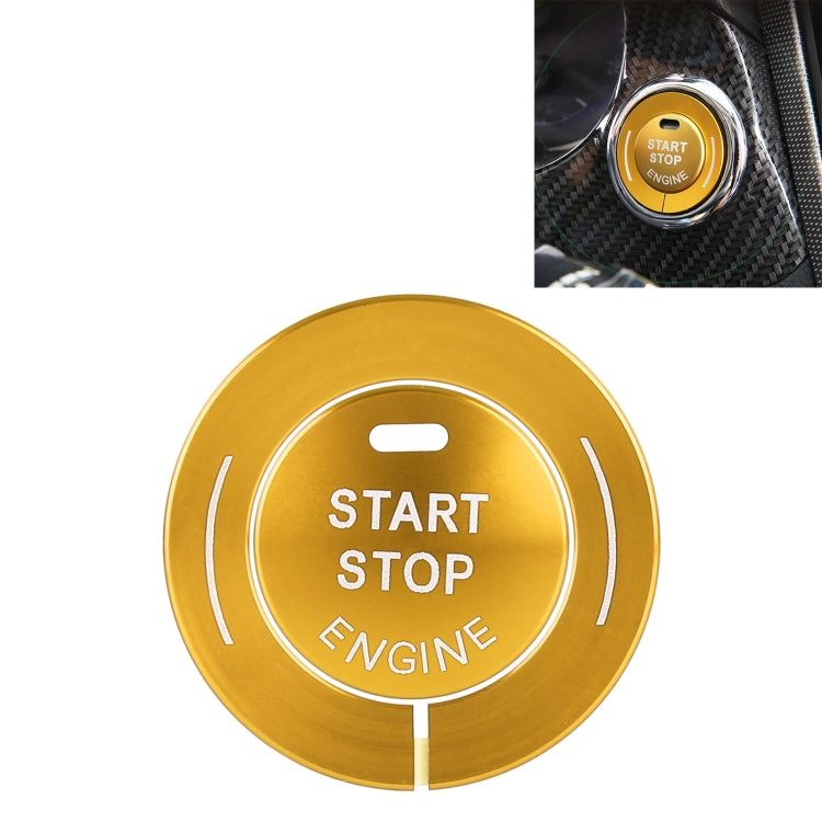 Car Engine Start Key Push Button Ring Trim Sticker for Infiniti, For Infiniti