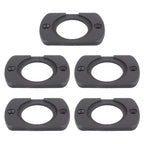 5 PCS 1 Hole Car Modified USB Charging Voltmeter Cigarette Lighter Panel, 1 Hole