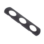 5 PCS 3-Hole Car Modified USB Charging Voltmeter Cigarette Lighter Panel, 3-Hole