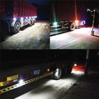 10 PCS ZS-7009 DC24V Waterproof Car / Truck Side Marker Indicator Lights Bulb Lamp