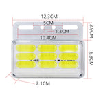 4 PCS ZS-9001 DC24V 9D Waterproof Car / Truck Side Marker Indicator Lights Bulb Lamp, Yellow Light, Blue Light, Green Light, Red Light, White Light