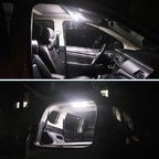 2 PCS ZS-3332 12-85V High Bright 72LEDs RV Dome Light Cabin Light Bar, ZS-3332
