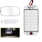 2 PCS ZS-3350 DC12-85V High Bright 48LEDs Lamp Beads Car Dome Light Cabin Light Bar, ZS-3350