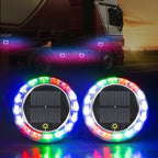 2 PCS Car Touch Light Solar LED Flashing Light, Touch