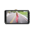 Q50 Car 4 inch HD 1080P Night Vision Front and Rear Dual-lens Driving Recorder, Q50