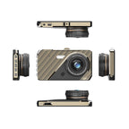 Q50 Car 4 inch HD 1080P Night Vision Front and Rear Dual-lens Driving Recorder, Q50
