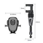 Car Big Clip 360 Degree Rotating Mobile Phone Holder, Big Clip