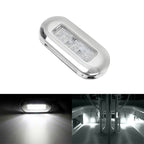 MK-056 Ship / Yacht 3 inch 12V LED Waterproof Stainless Steel Underwater Light, 12V White Light, 12V Blue Light