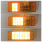 MK-142 DC12V-24V 21LEDs Car Tail Light Running Water Flashing Edge Light