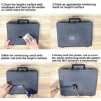 80W Electric Soldering Iron Plastic Welding Machine Car Bumper Repair Plier, EU Plug, Bumper Repair Plier, EU Plug
