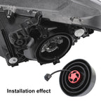 1 Pair C-1 Universal Headlight Soft Silicone Dust Cover, C-1