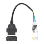 OBD2 Female 16 Pin K+can Line Jumper Tester Car Diagnostic Cable, Car Diagnostic Cable