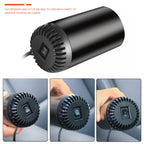 Car High-Power Cylinder Heater 12V Defogging Defroster with Holder, with Holder