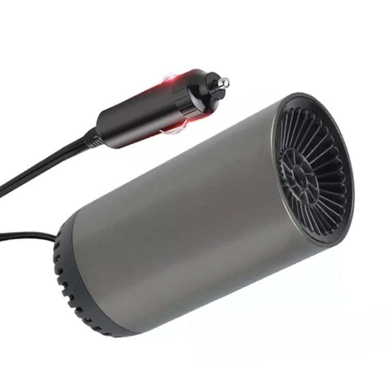 Car High-Power Cylinder Heater 12V Defogging Defroster with Purification and Holder, with Purification and Holder