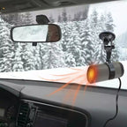 Car High-Power Cylinder Heater 12V Defogging Defroster with Purification and Holder, with Purification and Holder