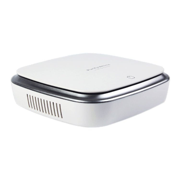 Car Solar Energy Negative Ion Smart USB Air Purifier, XJ-005 (White), XJ-005 (Black)