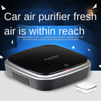 Car Solar Energy Negative Ion Smart USB Air Purifier, XJ-005 (Black), XJ-005 (White)
