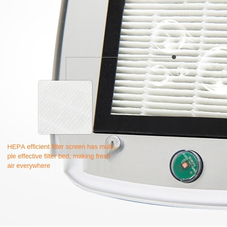 Car Solar Energy Negative Ion Smart USB Air Purifier, XJ-005 (White), XJ-005 (Black)