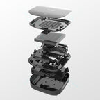 XJ-008 Car Negative Ion USB Air Purifier, Basic Version, XJ-008 Basic Version (Black), XJ-008 Basic Version (White)