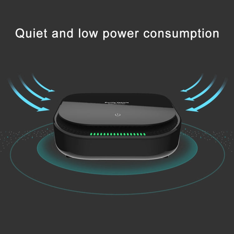 XJ-008 Car Negative Ion USB Air Purifier, Basic Version, XJ-008 Basic Version (Black), XJ-008 Basic Version (White)