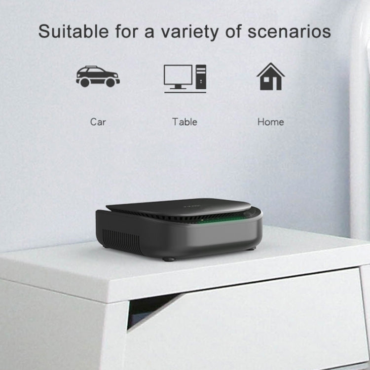 XJ-008 Car Negative Ion USB Air Purifier, Basic Version, XJ-008 Basic Version (Black), XJ-008 Basic Version (White)