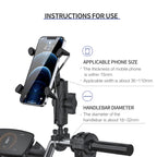 ZH-1558A1 Motorcycle Handlebar X-shape Aluminum Alloy Phone Holder, ZH-1558A1