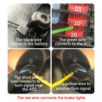 S20-200CM 200cm DC12V-24V Car Rear LED RGB Daytime Running Lights Strip Colorful Lamp, S20-200CM