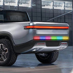 S20-200CM 200cm DC12V-24V Car Rear LED RGB Daytime Running Lights Strip Colorful Lamp, S20-200CM