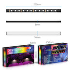 Y12 Cigarette Lighter Car Colorful RGB Foot LED Atmosphere Light, Y12 Cigarette Lighter