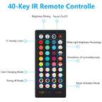 Y12 Cigarette Lighter Car Colorful RGB Foot LED Atmosphere Light, Y12 Cigarette Lighter