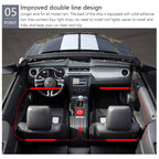 Y12 Cigarette Lighter Car Colorful RGB Foot LED Atmosphere Light, Y12 Cigarette Lighter