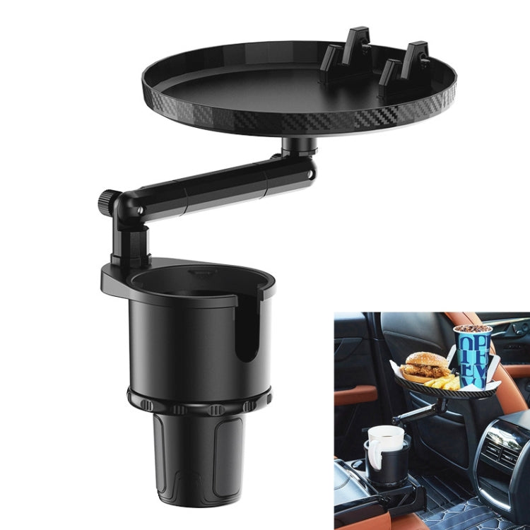 Car 360 Degree Rotation Water Cup Holder Multi-functional Dining Table, Multi-functional Dining Table
