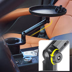Car 360 Degree Rotation Water Cup Holder Multi-functional Dining Table, Multi-functional Dining Table