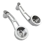 Car 4-1/4 inch Electroplated Winder Handle Crank Door Lever Handle for Chevrolet / Ford / Chrysler, For Chevrolet / Ford