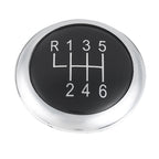 Car 6-speed Shift Lever Handle Ball Cover 3C0711144A for Volkswagen Passat, For Volkswagen Passat