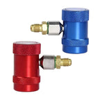 Car AC R1234YF Air Conditioning Fluorine 90 Degree Quick Joints, R1234YF