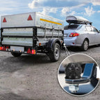 2 in 1 / Set Car Truck Tow Ball Cover Cap Towing Hitch Trailer Towball Protection, 2 in 1