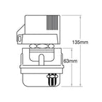 12V 300A Car Selector Isolator Disconnect Rotary Switch Cut