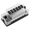CS-979A1 FB1903 1 In 1 Out 6 Ways No Distinction Positive Negative Fuse Box without Fuse for Auto Car Truck Boat, CS-979A1