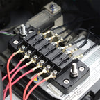 CS-979A1 FB1903 1 In 1 Out 6 Ways No Distinction Positive Negative Fuse Box without Fuse for Auto Car Truck Boat, CS-979A1