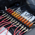 FB1904 1 In 1 Out 12 Ways Positive Negative Fuse Box with 24 Fuses for Auto Car Truck Boat, ZH-979A2