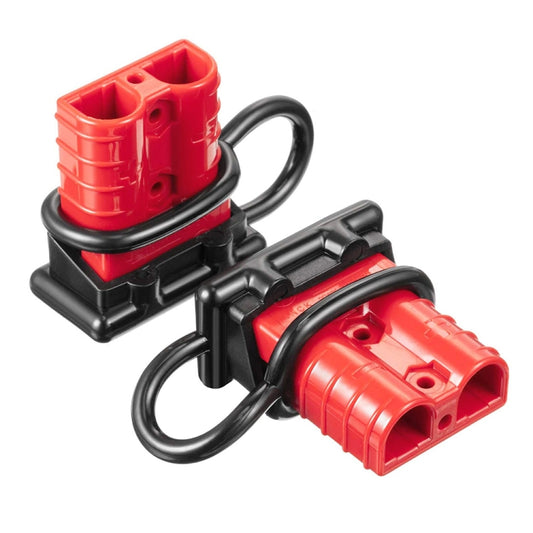 CP-0242-02 50A 600V Towing Winch Quick Connect Systems Wire Harness Plug with Dust Cover, CP-0242-02