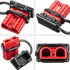 CP-0242-03 50A 600V Towing Winch Quick Connect Systems Wire Harness Plug with Dust Cover, CP-0242-03