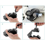 Motorcycle Aluminum Alloy Throttle Handle Lock, Throttle Handle Lock (Black), Throttle Handle Lock (Blue), Throttle Handle Lock (Red)