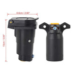 7-PIN 12V Trailer Plug American Flat Blade Connector Adapter, CP-0220