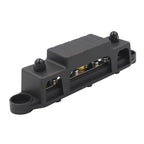 1 Pair 48V 150A M6 Power Distribution Terminal Block Battery Bus Bar Set, M6