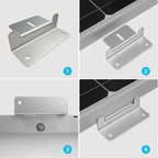 Outdoor RV Solar Panel Aluminum Alloy Bracket, Solar Panel Bracket
