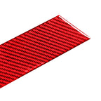 4 PCS Set for Honda CRV 2007-2011 Carbon Fiber Car Interior Door Panel Trim Decorative Sticker,Left and Right Drive Universal, Interior Door Panel Trim