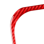 For Honda CRV 2007-2011 Carbon Fiber Car Handheld Box Panel Frame Decorative Sticker,Left and Right Drive Universal, Car Handheld Box Panel Frame