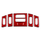 6pcs/Set For BMW 3 Series E90 High Matching Carbon Fiber Car Air Outlet Decorative Sticker,Left and Right Drive Universal, High Matching Car Air Outlet